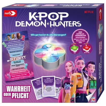 K-POP Demon Hunters társasjáték német nyelvű termékfotó