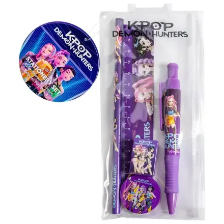 K-pop Démonvadászok Purple írószer szett 5 db-os termékfotó