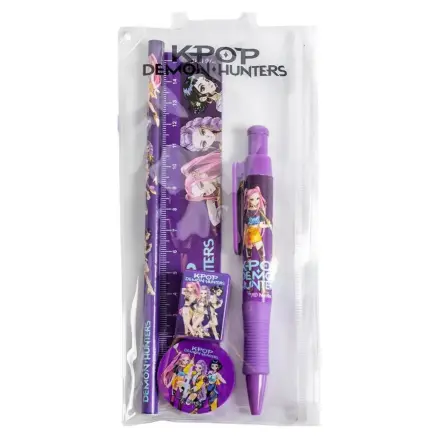K-pop Démonvadászok Purple írószer szett 5 db-os termékfotó