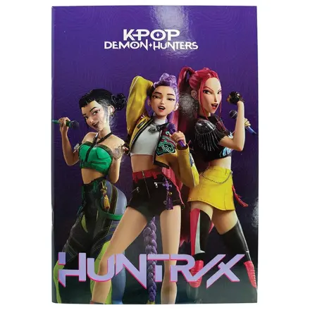 K-pop Démonvadászok Sing B/5 vonalas füzet 40 lapos termékfotó