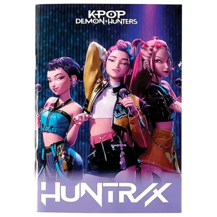 K-pop Démonvadászok Singers A4 vonalas füzet 50 lapos termékfotó