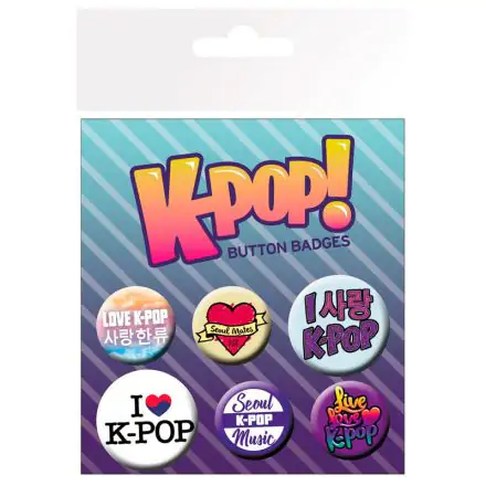 K POP Mix kitűző csomag termékfotó
