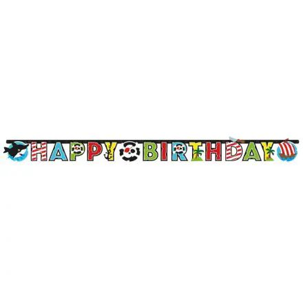 Kalóz Happy Birthday felirat 177 cm termékfotó