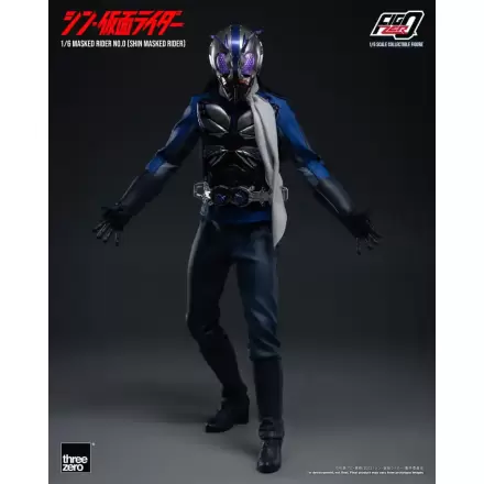 Kamen Rider FigZero 1/6 Masked Rider No.0 (Shin Masked Rider) akciófigura 30 cm termékfotó
