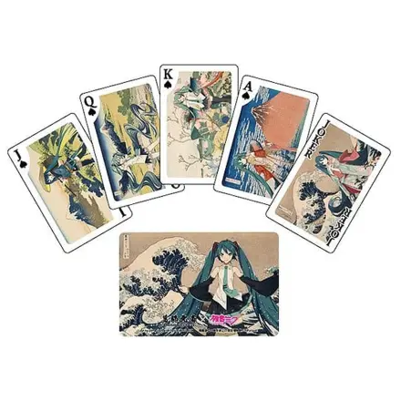Katsushika Hokusai x Hatsune Miku kártyajáték  termékfotó