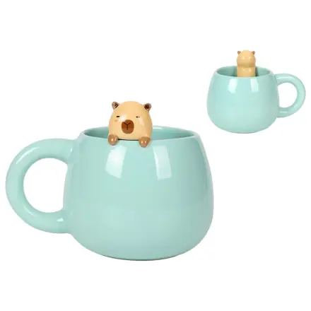 Kawaii Capybara kerámiabögre 470ml termékfotó