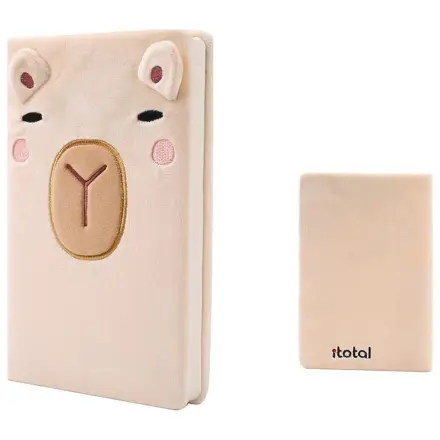 KAWAII Capybara plüss jegyzetfüzet termékfotó