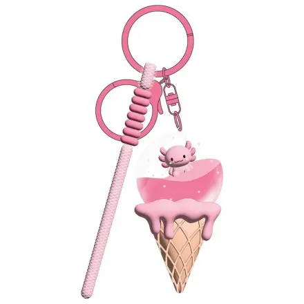 KAWAII Ice Cream Axolotl kulcstartó termékfotó