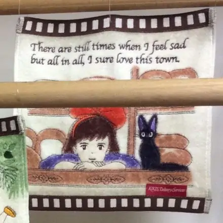 Kiki's Delivery Service Bakery Mini törölköző termékfotó