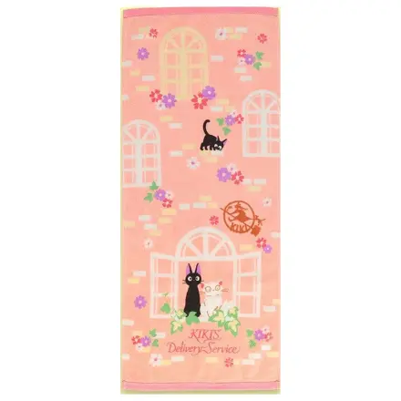 Kiki's Delivery Service Natsu Sweet Pink Jiji törölköző 34 x 80 cm termékfotó