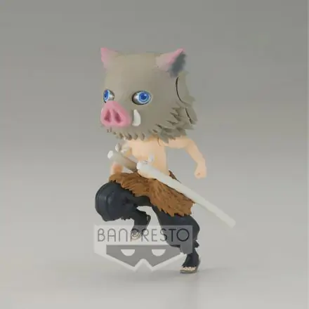 Demon Slayer Kimetsu No Yaiba Inosuke Hashibira Q posket petit figura 7cm termékfotója