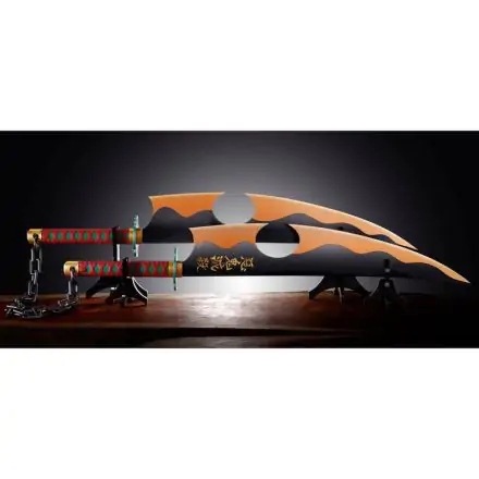 Demon Slayer: Kimetsu no Yaiba Proplica 1/1 ABS Plastic Nichirin Swords (Tengen Uzui) replika 110 cm termékfotó