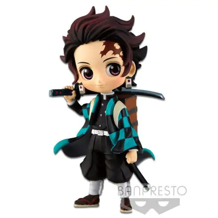 Kimetsu No Yaiba Tanjirou Kamado Q Posket figura vol. 2 7cm termékfotó