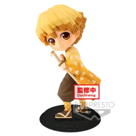 Kimetsu No Yaiba Zenitsu Agatsuma Q Posket B figura 14cm termékfotó