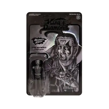 King Diamond ReAction Black-On-Black Metal King Diamond akciófigura 10 cm termékfotó