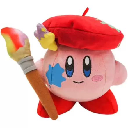 Kirby Artist plüss figura 13 cm termékfotója