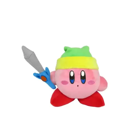 Kirby Kirby with Sword plüss figura 12 cm termékfotó