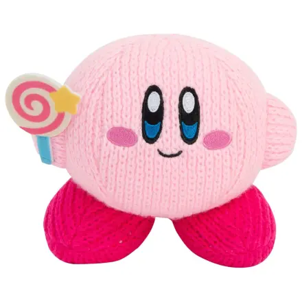 Kirby Nuiguru-Knit plüss figura Kirby with Invincible Candy Wand termékfotó