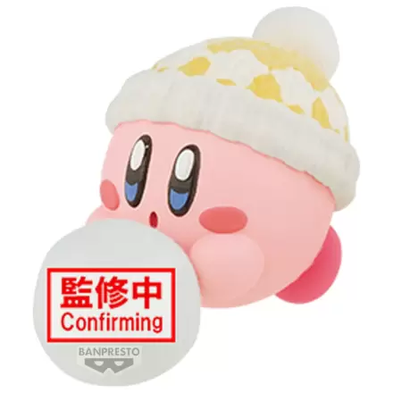 Kirby Play in the Snow Fluffy Puffy Mine Kirby figura 4cm termékfotó