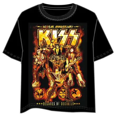 Kiss 40 Évforduló felnőtt póló termékfotó