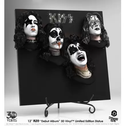 Kiss Debut Album 3D Vinyl szobor figura 30 cm termékfotója