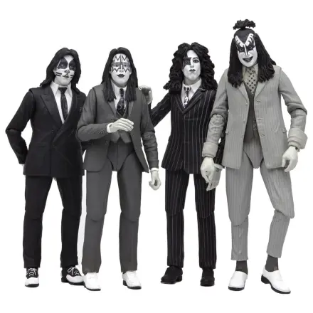 KISS Dressed to Kill Album Cover 4 db-os akciófigura csomag 18 cm termékfotó