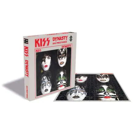 Kiss Rock Saws Jigsaw Puzzle Dynasty (500 pieces) termékfotója