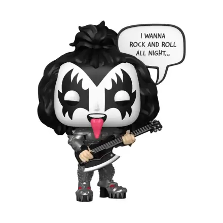 KISS Funko POP! Sayings Vinyl figura The Demon(R&R All Night) 9 cm termékfotó