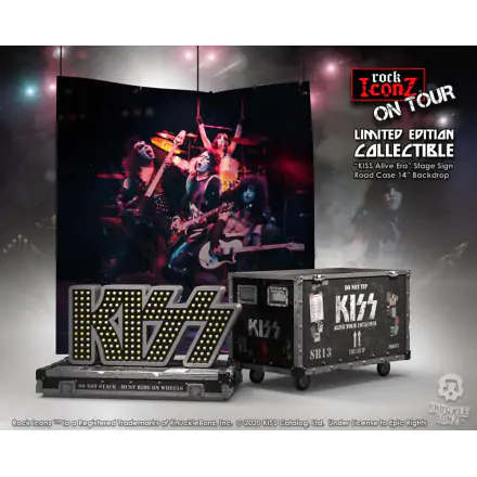 Kiss Rock Ikonz On Tour Road Case + Stage Backdrop SetAlive! Tour szobor figura termékfotója