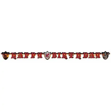 Knights, Lovagok Happy Birthday felirat 177 cm termékfotó