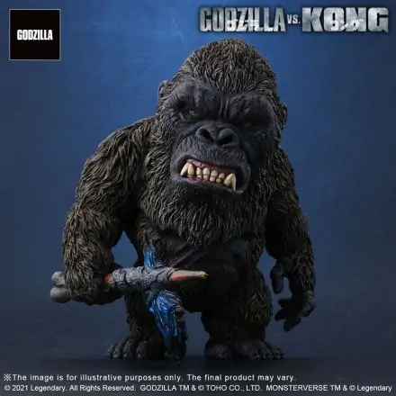 Kong vs Godzilla (2021) Defo-Real Series Kong (2021) PVC szobor figura 15 cm termékfotó