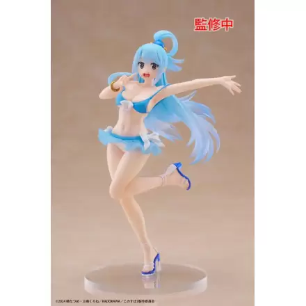 KonoSuba: God's Blessing on This Wonderful World! 3 Coreful Aqua Swimwear Ver. PVC szobor figura 18 cm termékfotója