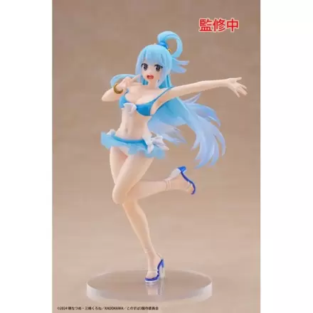 Konosuba God Blessing On This Wonderful Aqua Swimwear Coreful figura 18cm termékfotója