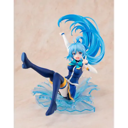 Konosuba God's blessing on this wonderful world! 1/7 Aqua: Sneaker Bunko 30. Anniversary Ver. (re-run) PVC szobor figura 19 cm termékfotója