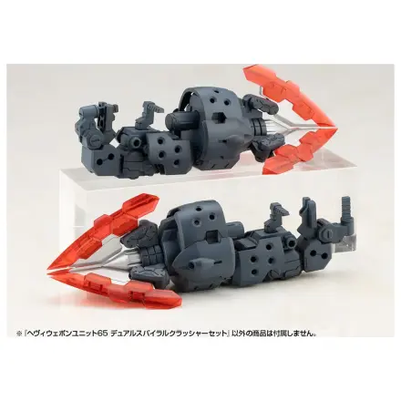 Kotobukiya M.S.G. Heavy Weapon Unit 65 Dual Spiral Crusher Set modell készlet kiegészítő csomag  termékfotó