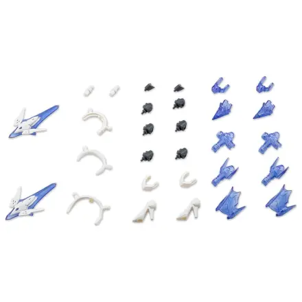 Kotobukiya M.S.G. Mecha Supply 34 Holonic Headdress & Holonic High Heels White Ver. modell készlet kiegészítő csomag  termékfotó