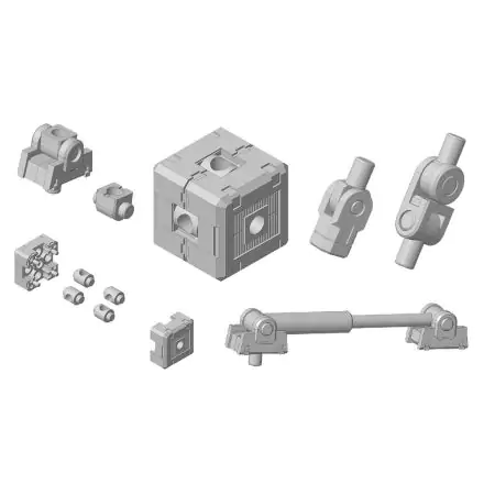 Kotobukiya M.S.G. Model Kit Accesoory Set Mecha Supply05 Joint Set Type A 7 cm termékfotó