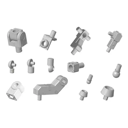 Kotobukiya M.S.G. Model Kit Accesoory Set Mecha Supply06 Joint Set Type B 7 cm termékfotó