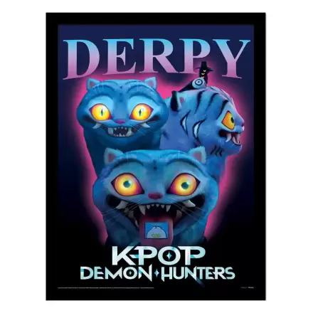 KPop Demon Hunters Collector Print Derpy keretezett poszter termékfotó