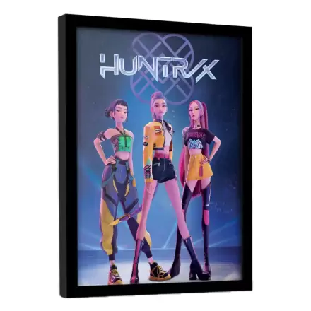 KPop Demon Hunters Collector Print Huntrix keretezett poszter termékfotó