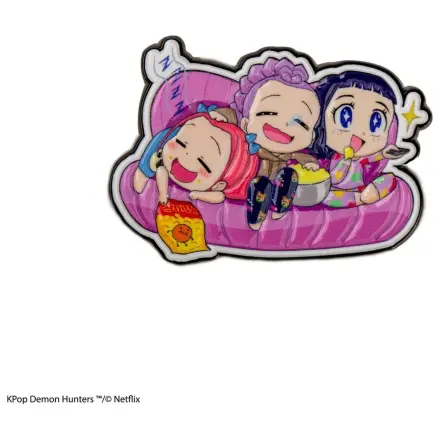 KPop Demon Hunters Couch couch couch kitűző termékfotó