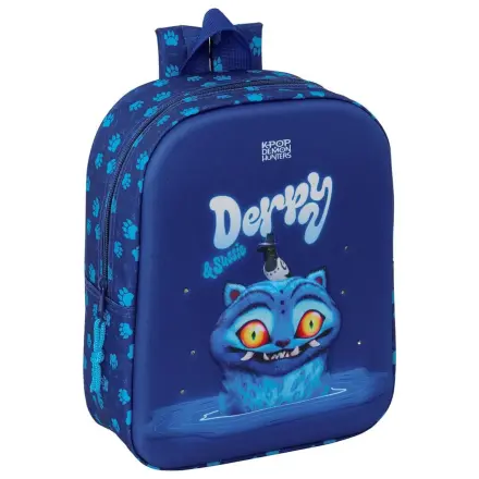 Kpop Demon Hunters Derpy LED-es 3D táska hátizsák 27cm termékfotó