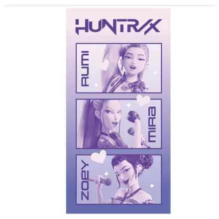 KPop Demon Hunters Huntrix mikroszálas törölköző termékfotó