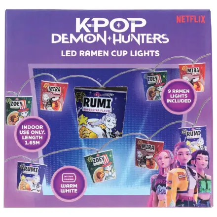 KPop Demon Hunters Ramen lámpafüzér  termékfotó