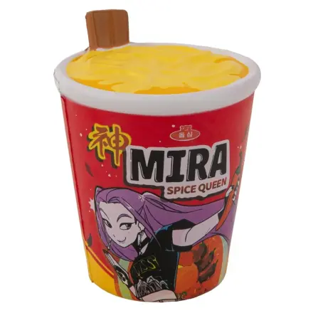 KPop Demon Hunters Squishy Mira Spice Queen Noodles Anti Stress figura termékfotó