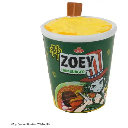 KPop Demon Hunters Squishy Zoey Hamburger Noodles Anti Stress figura termékfotó
