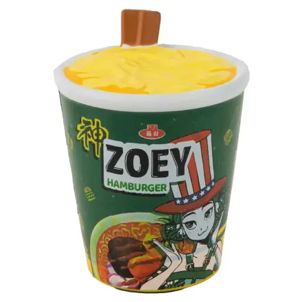 KPop Demon Hunters Squishy Zoey Hamburger Noodles Anti Stress figura termékfotó