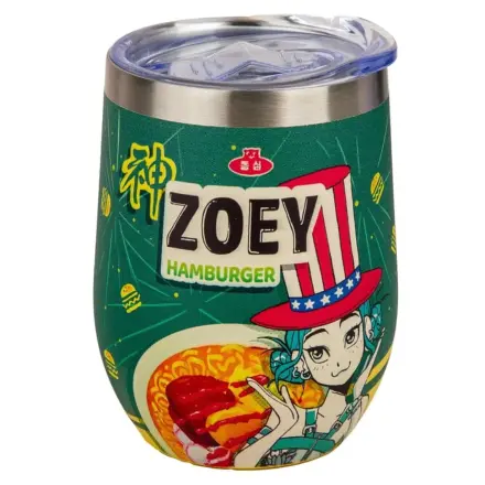KPop Demon Hunters Zoey Hamburger utazó bögre  termékfotó