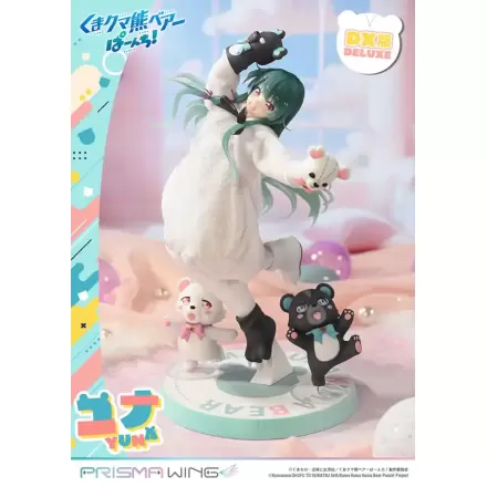 Kuma Kuma Kuma Bear Punch! Prisma Wing 1/7 Yuna Deluxe Version PVC szobor figura 28 cm termékfotó