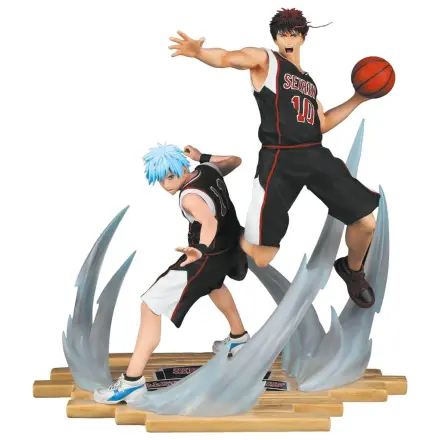Kuroko's Basket 1/6 Tetsuya Kuroko & Taiga Kagami Black Jersey Edition gyanta szobor figura 41 cm termékfotó